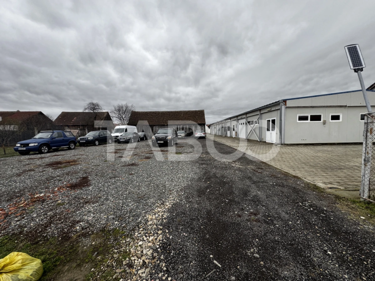 Hala industriala de vanzare 531 mp cu teren 1103 mp Cristian Sibiu - 6