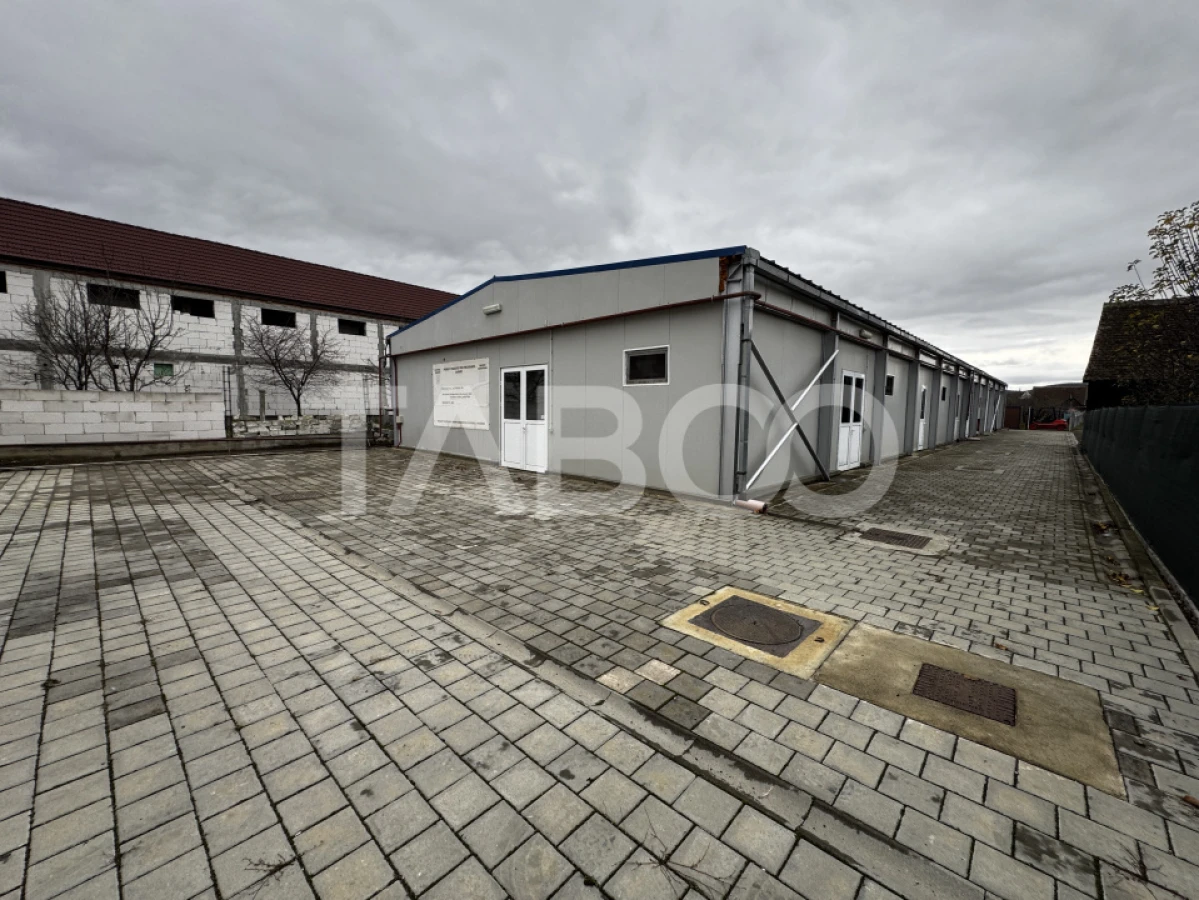 Hala industriala de vanzare 531 mp cu teren 1103 mp Cristian Sibiu - 5