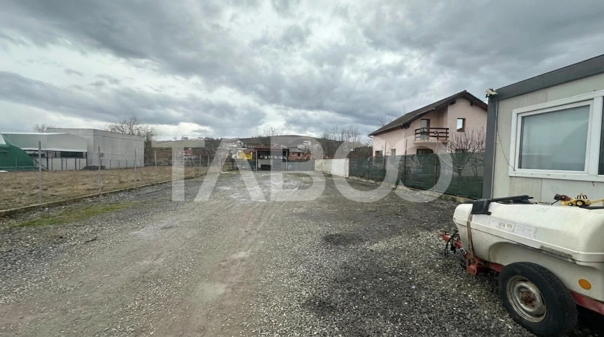 Teren de inchiriat 700mp cu intrare la drum principal Sura Mare Sibiu - 3