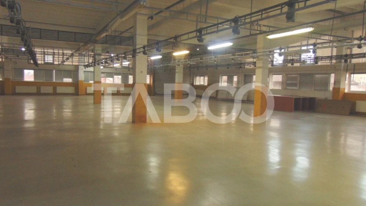 Spatiu industrial in hala cu lift 800 mp zona Centrala in Sibiu - 1