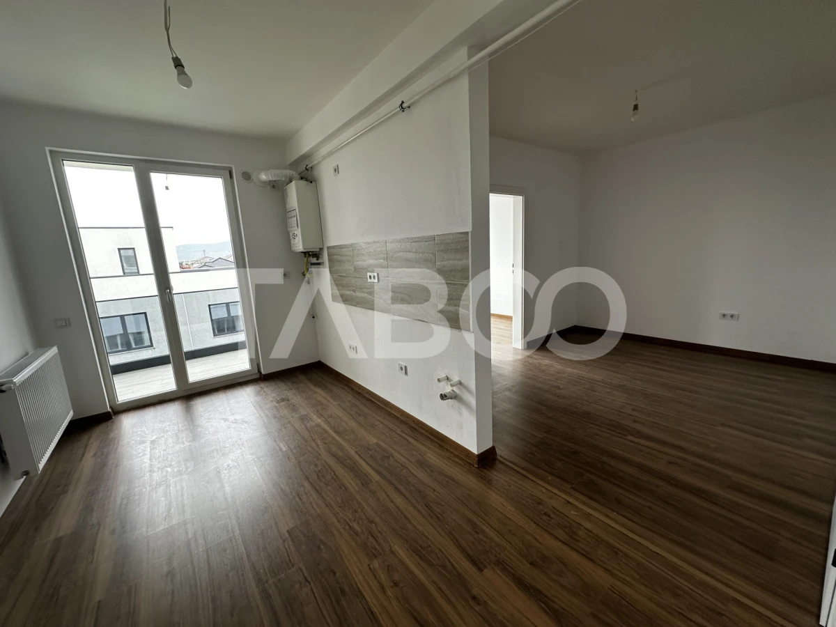 Garsoniera de vanzare decomandata 41 mpu loc parcare balcon Selimbar - 2