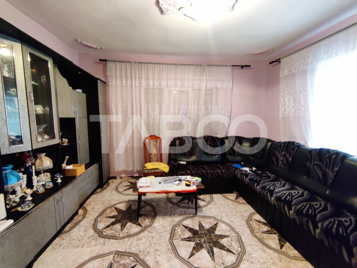Comision 0% Casa de vanzare 4 camere 2 bai teren 266 mp Saliste Sibiu - 6
