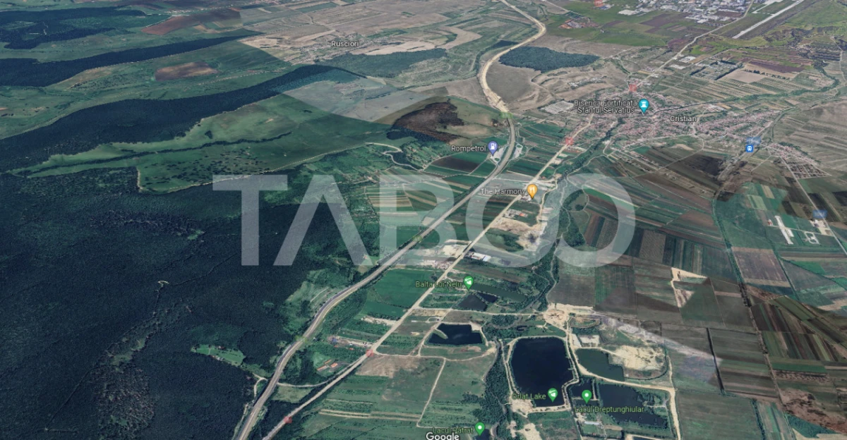 Oportunitate - Teren de vanzare 21.600 mp strada Principala Cristian - 3