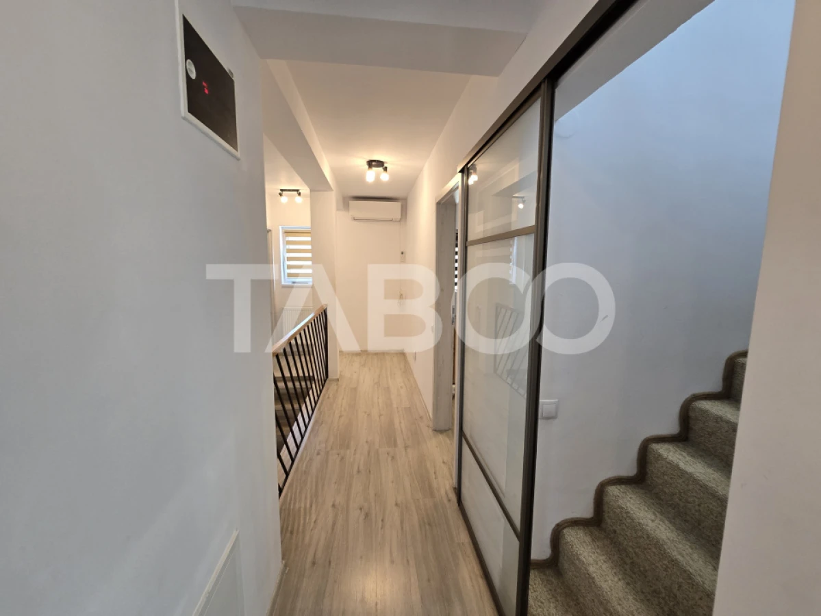 Casa de vanzare 5 camere 160mpu 3 bai 120mp teren liber zona Selimbar - 9