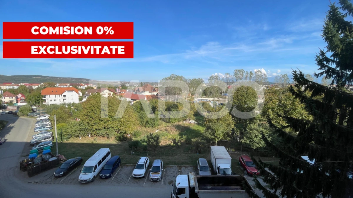Apartament de vanzare 2 camere cu vedere la munte etaj 4 Vasile Aaron - 1