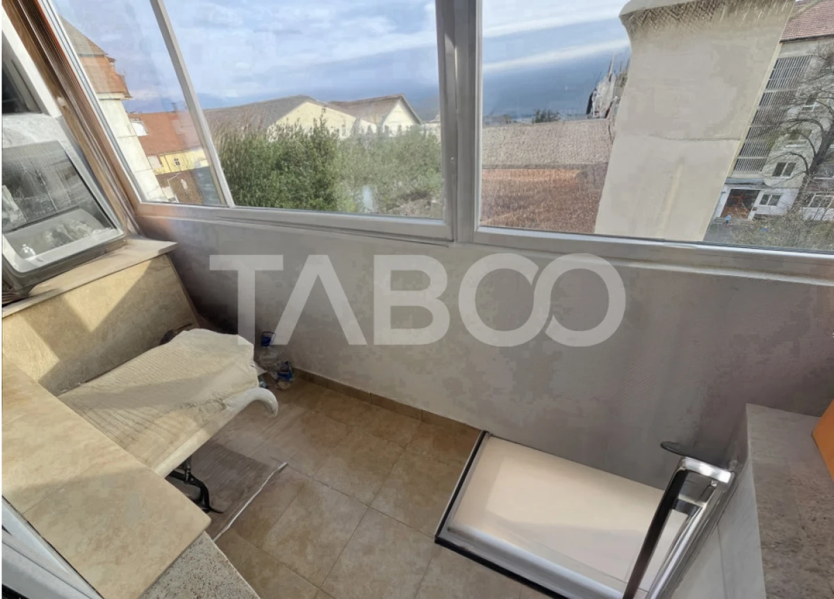 Apartament 2 camere de vanzare mobilat cu balcon in Terezian Sibiu - 7