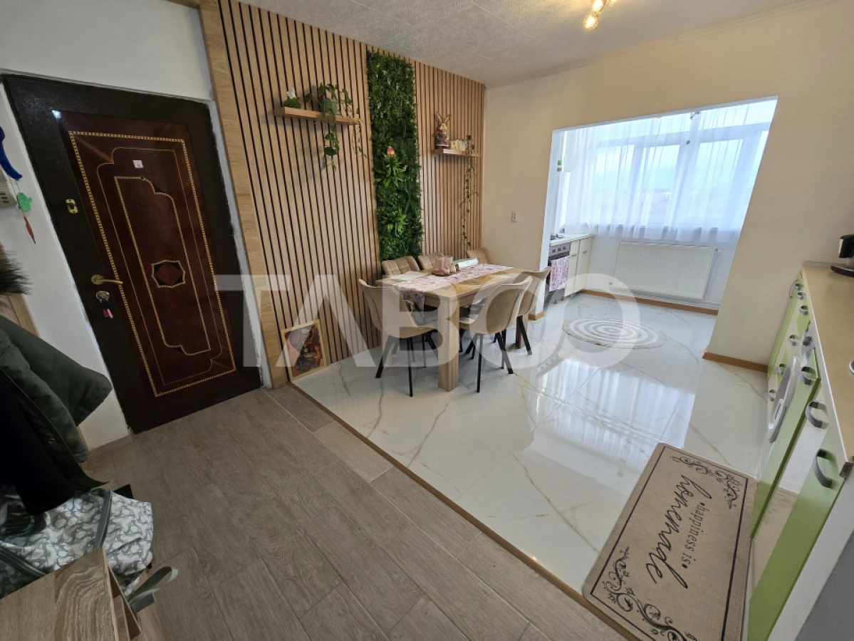 Apartament decomandat de vanzare mobilat pivnita Vasile Aaron Sibiu - 7