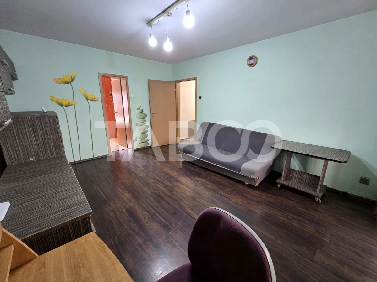 Apartament 2 camere de vanzare 48 utili balcon zona Vasile Aaron Sibiu - 9