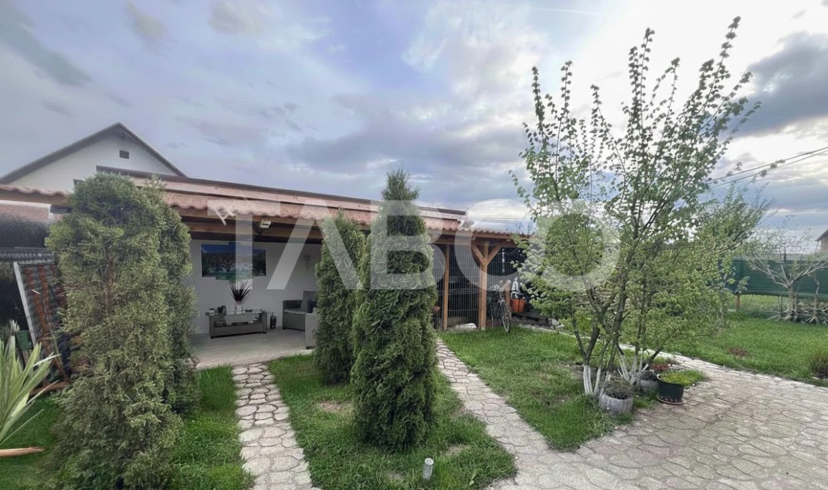 Casa 5 camere 3 bai individuala acces auto 132mpu zona Veterani Sibiu - 9