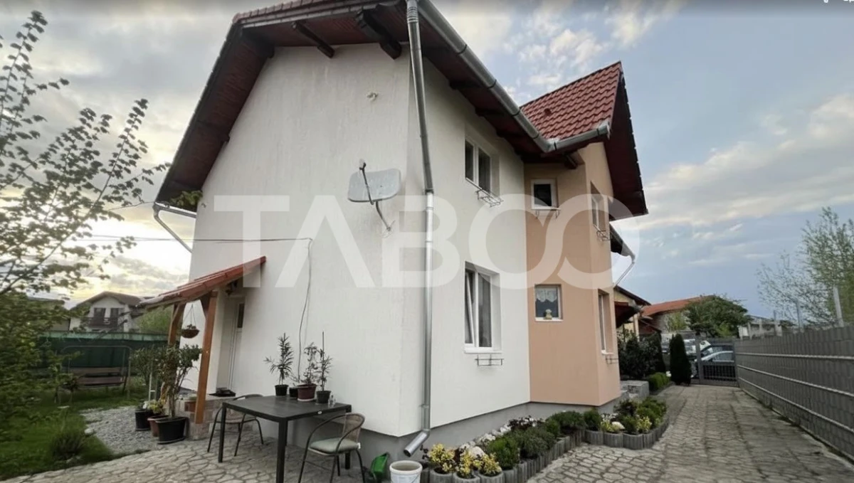 Casa 5 camere 3 bai individuala acces auto 132mpu zona Veterani Sibiu - 8