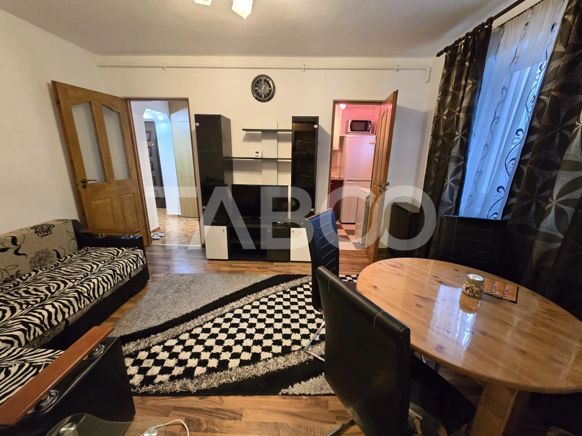 Apartament 3 camere etaj intermediar mobilat balcon zona Tiglari Sibiu - 2