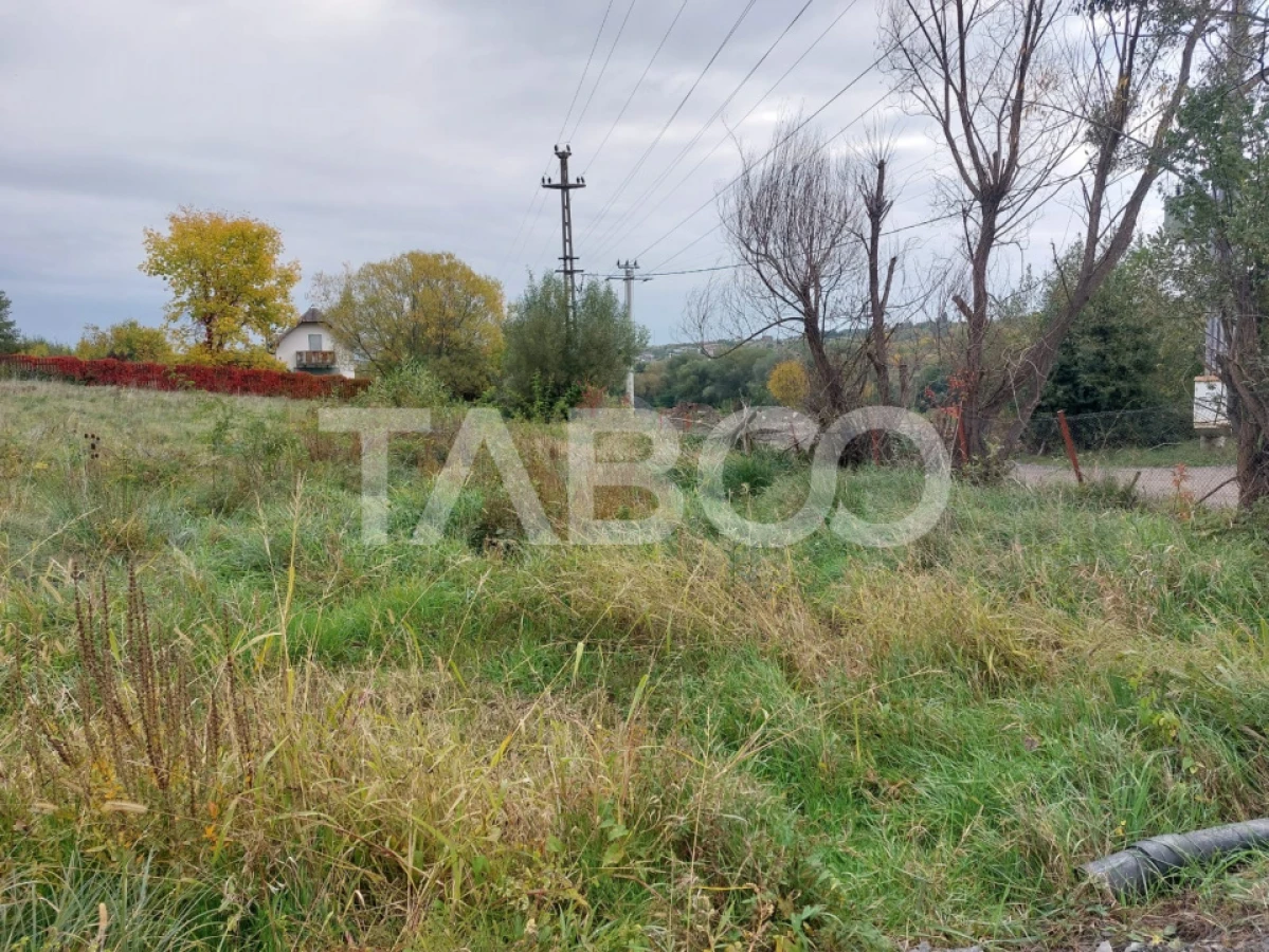 Teren intravilan 507 mp deschidere 17 m PUZ aprobat Cisnadioara Sibiu - 4