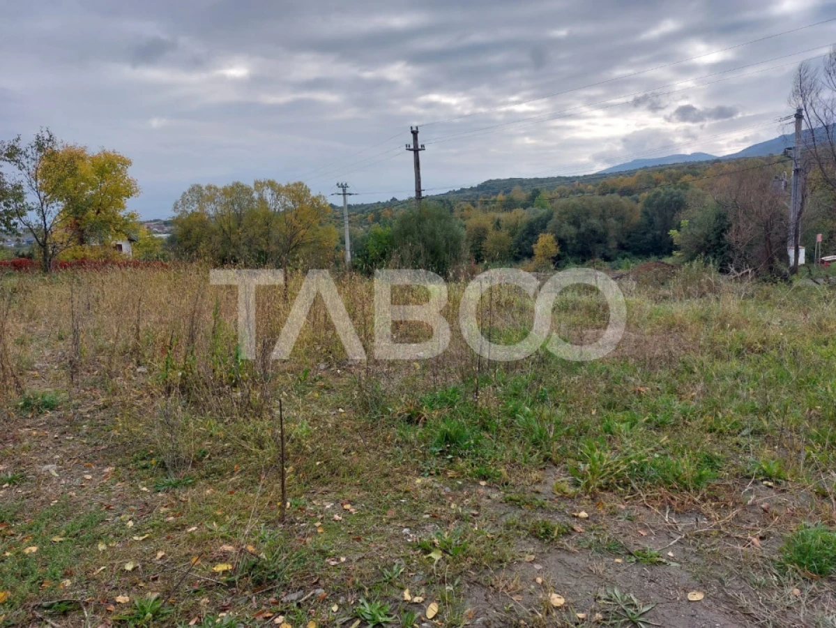 Teren intravilan 507 mp deschidere 17 m PUZ aprobat Cisnadioara Sibiu - 1