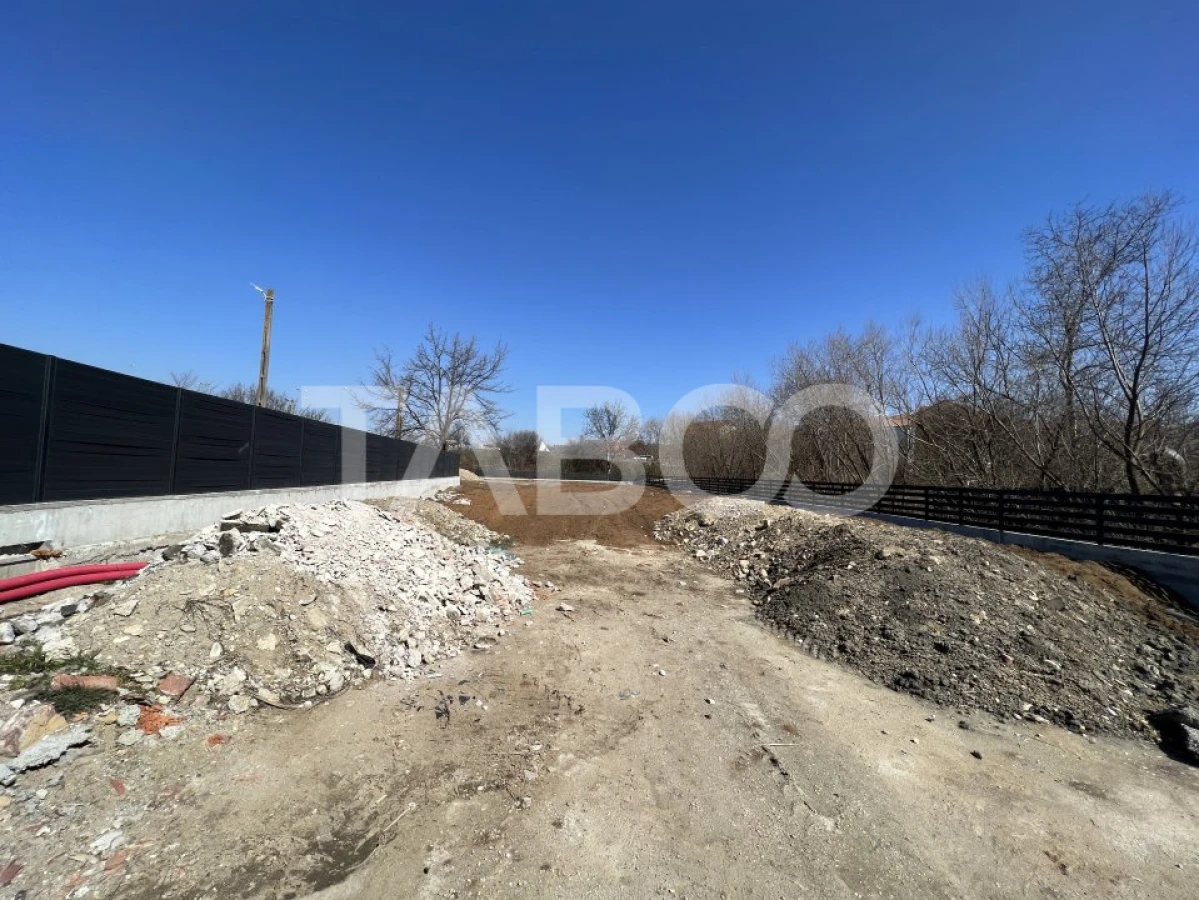 De vanzare teren 1698 mp pretabil pentru cladire birouri P+6+R Sibiu - 4