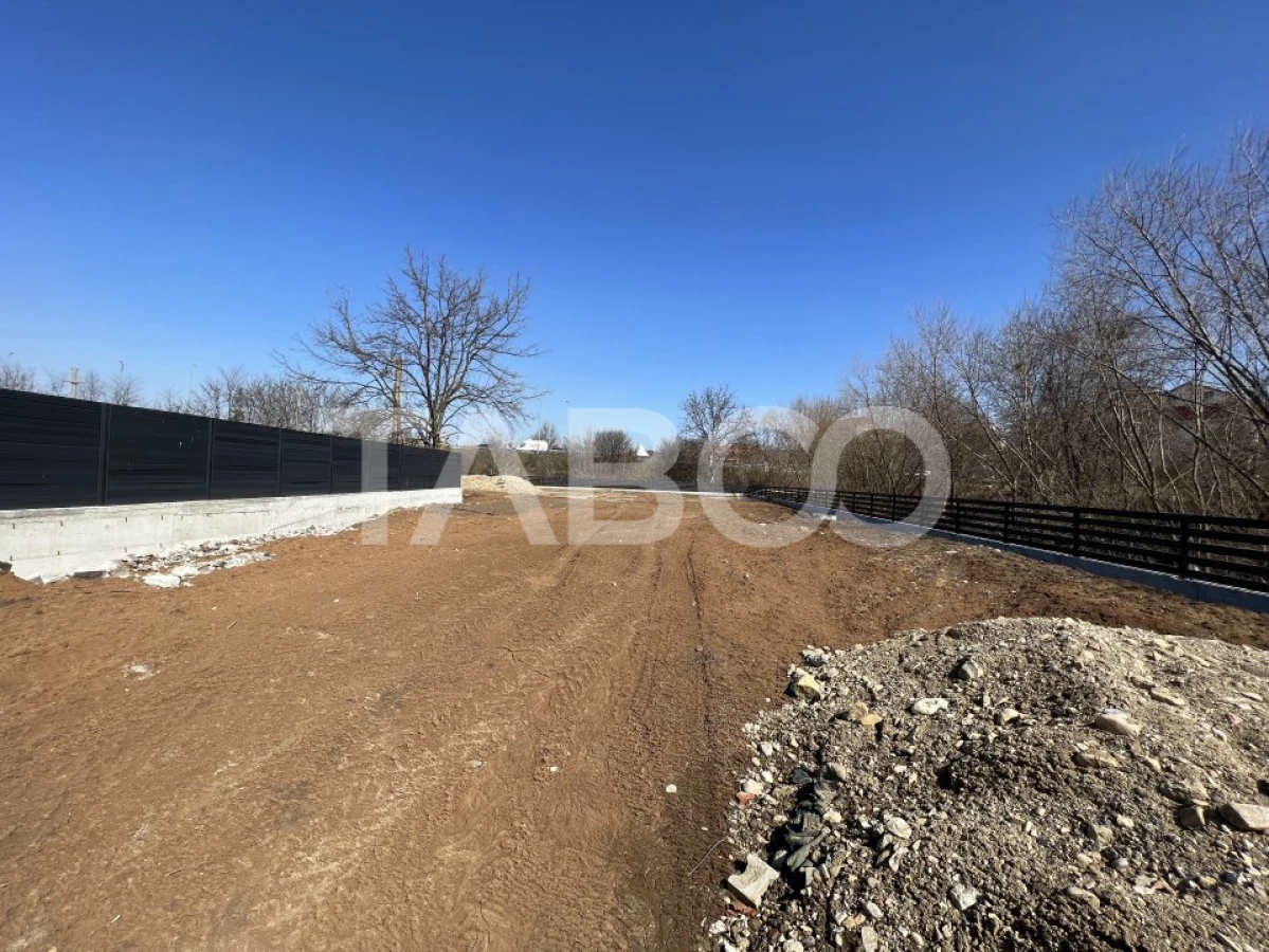 De vanzare teren 1698 mp pretabil pentru cladire birouri P+6+R Sibiu - 2