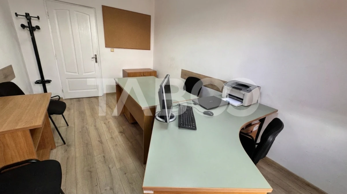 Spatiu birou de inchiriat pretabil firma de contabilitate 14 mpu Sibiu - 1