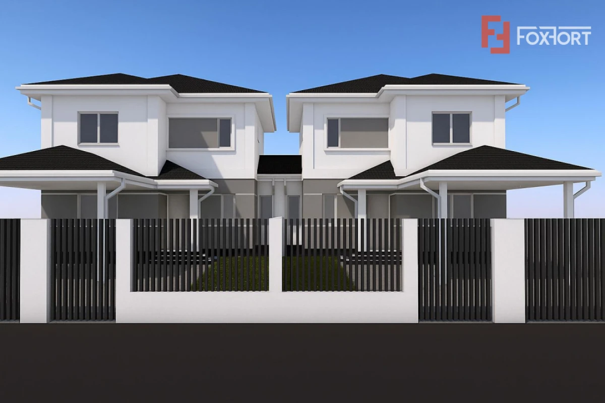 Duplex cu 5 camere, despartit prin camera tehnica - 365 mp teren - 2