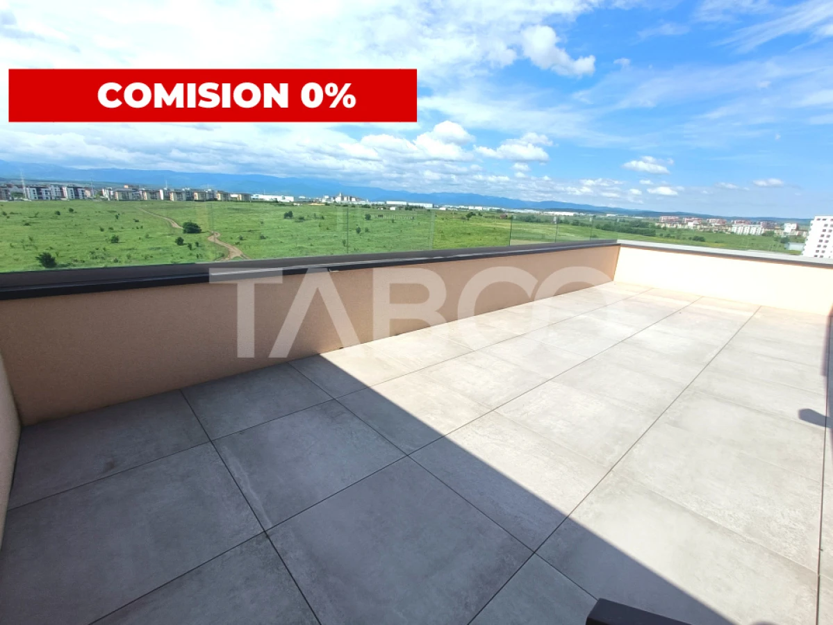 Penthouse spatios cu terase 197 mp si loc de parcare -predare la cheie - 1
