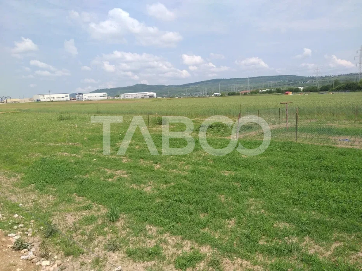 Teren de vanzare cu suprafata 500 mp PUZ aprobat in Veterani Sibiu - 1