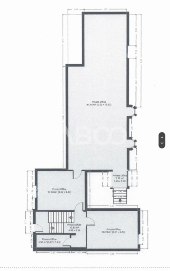 Spatiu comercial sau birouri in Turnisor la parter cu vad stradal - 5