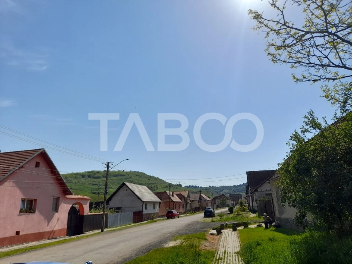 Teren de vanzare 4500 mp in centrul comunei Hamba judetul Sibiu - 8