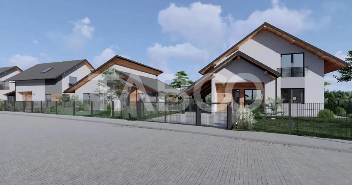 Casa individuala de vanzare cu teren generos- predare la alb - 5