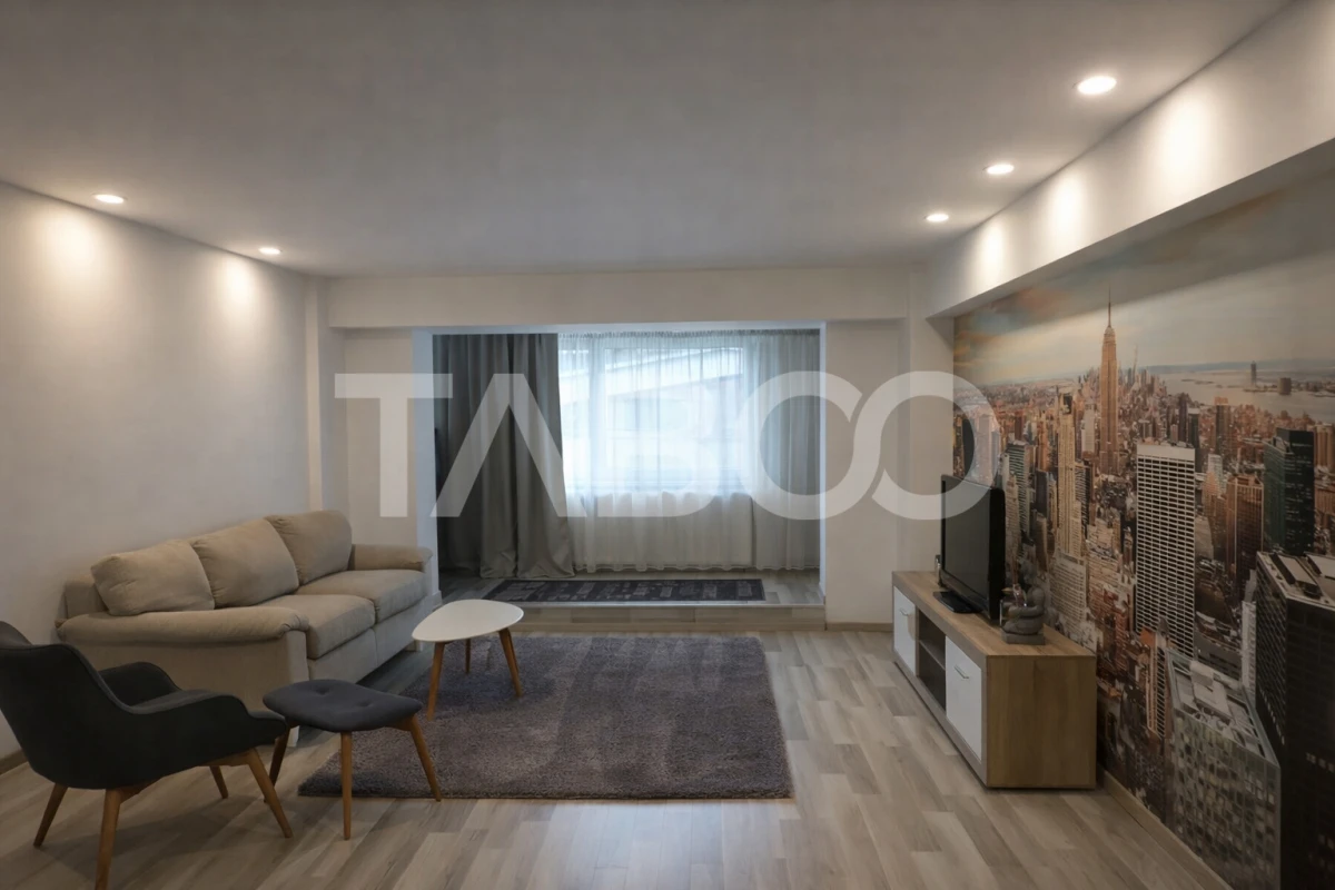 Apartament modern de inchiriat 3 camere etaj 1 Centru - Constitutiei - 1