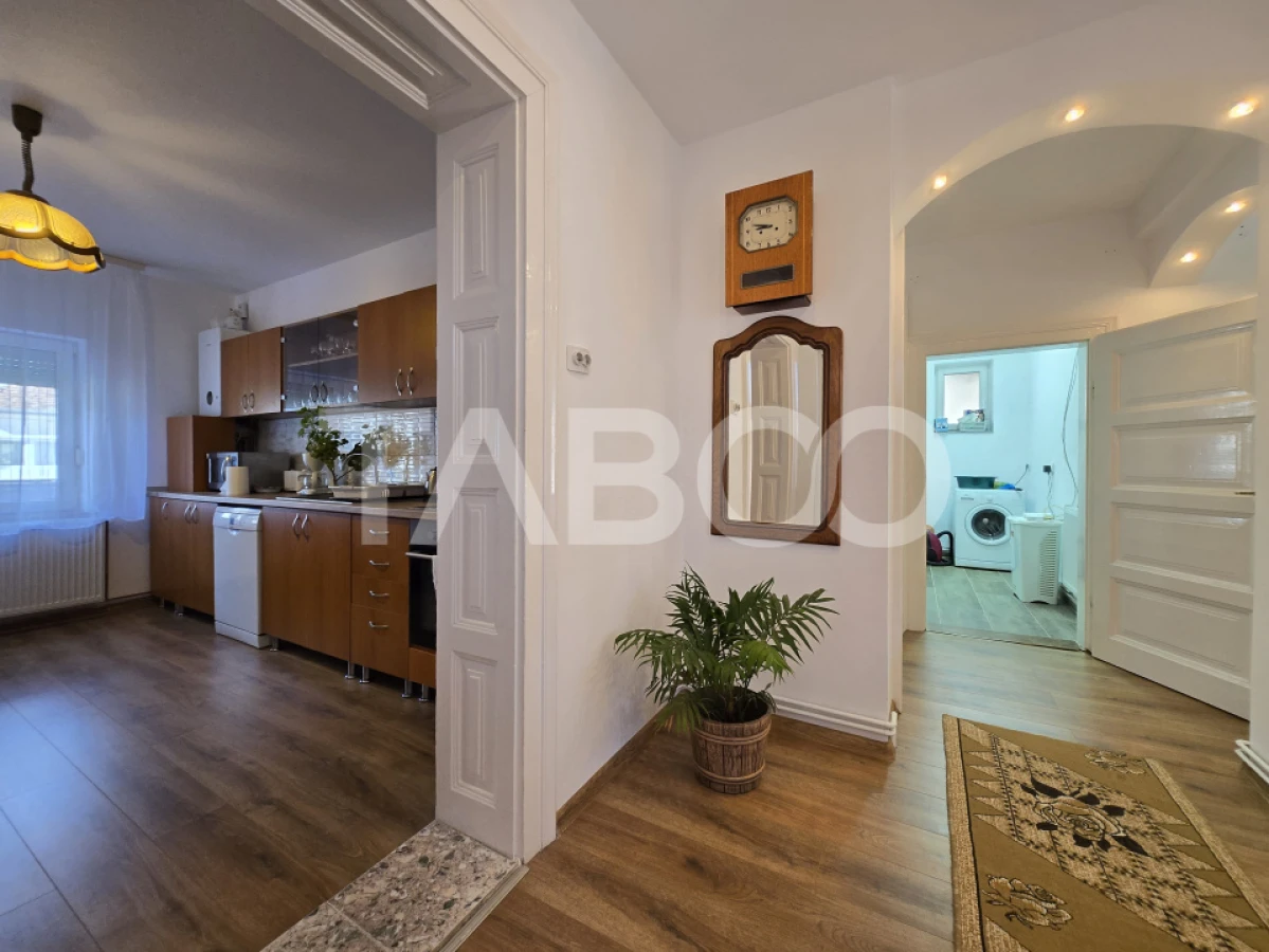 Casa de inchiriat 80mpu 2 camere si curte zona Piata Cluj Sibiu - 5