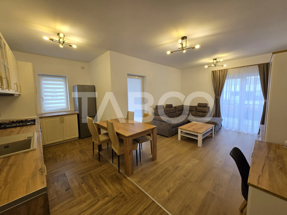 Apartament nou 3 camere de inchiriat 70mp zona Turnisor Sibiu - 1