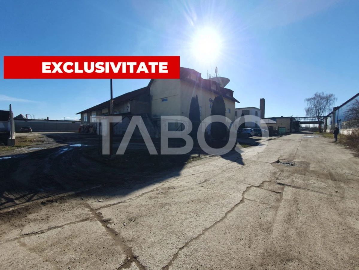 Hala + Spatiu Birouri pe Platforma Industriala Fagaras S = 1750 mp - 1