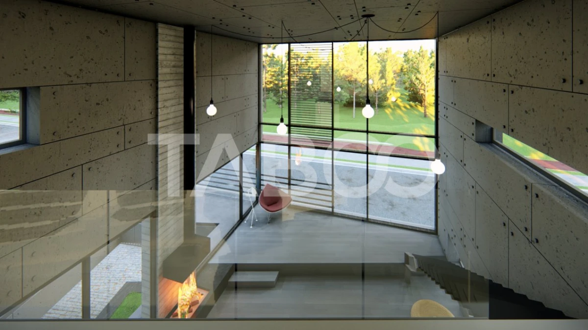 Casa individuala de vanzare cu terasa teren 320 mp zona Centrala Sibiu - 3