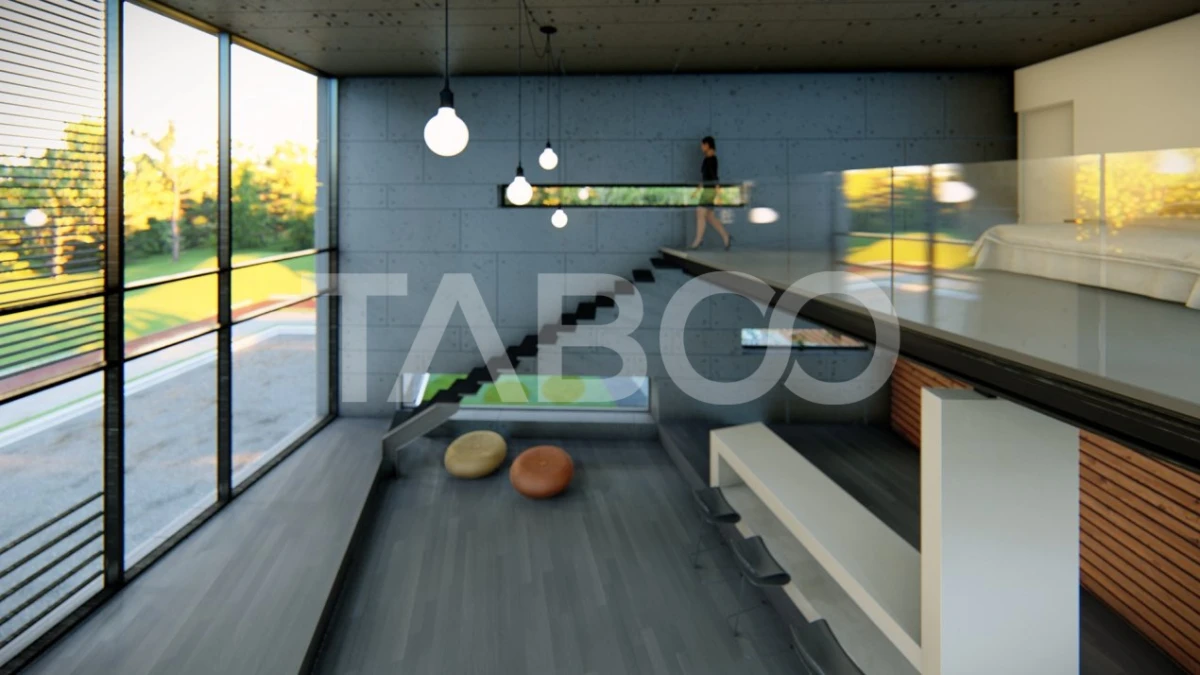 Casa individuala de vanzare cu terasa teren 320 mp zona Centrala Sibiu - 2