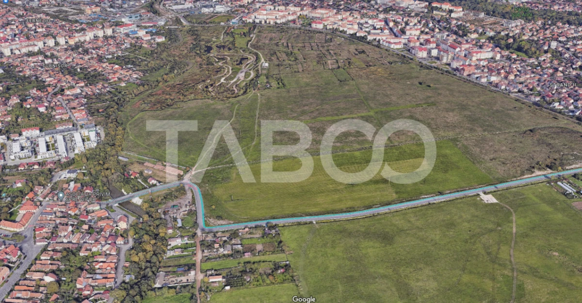 Teren intravilan de vanzare cu suprafata 2000 mp zona Turnisor Sibiu - 3