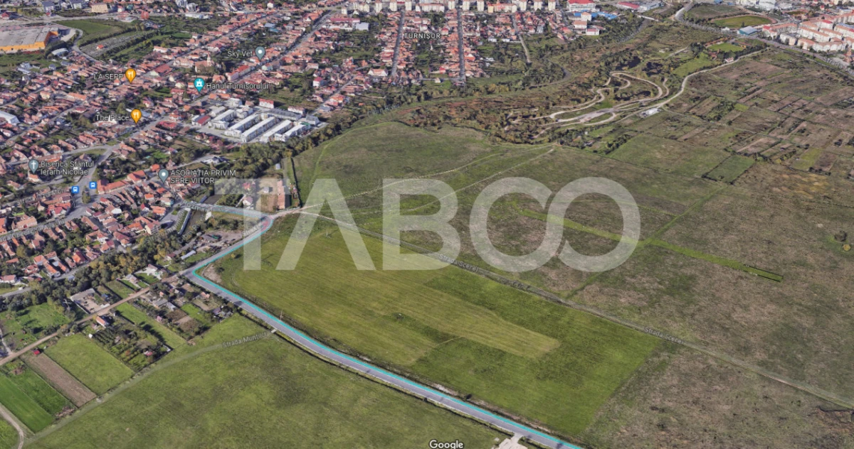 Teren intravilan de vanzare cu suprafata 2000 mp zona Turnisor Sibiu - 2