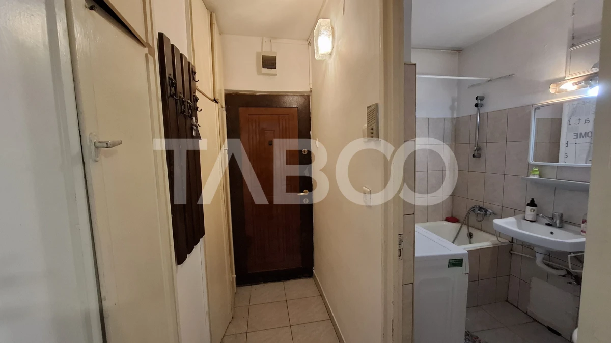 Garsoniera de inchiriat semidecomandata 27 mp zona Valea Aurie Sibiu - 8