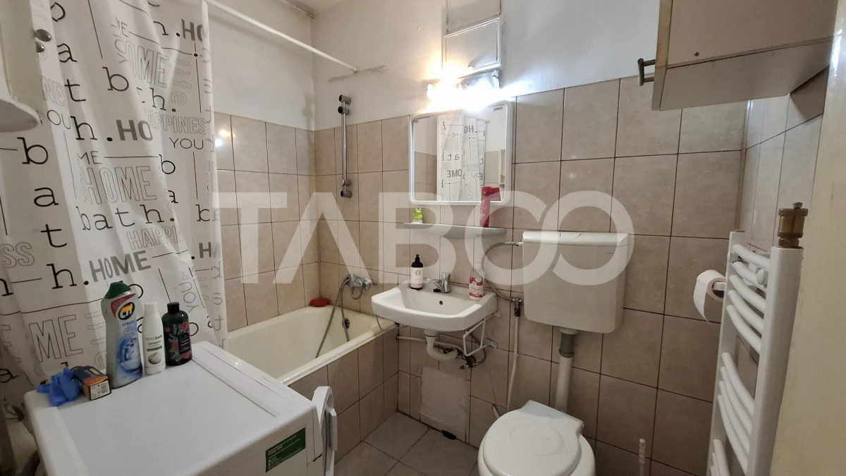 Garsoniera de inchiriat semidecomandata 27 mp zona Valea Aurie Sibiu - 6