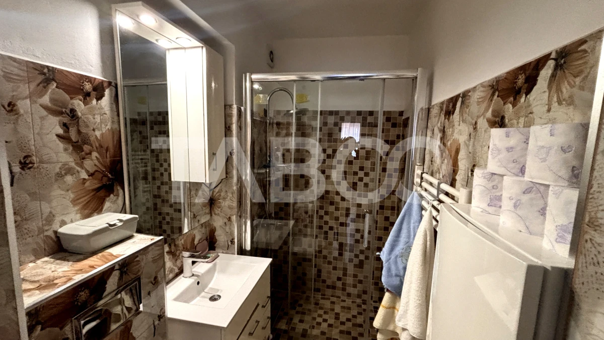 Apartament 3 camere decomandat 55mpu + balcon zona Strand Sibiu - 8