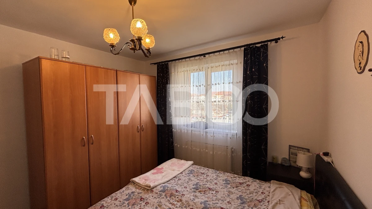 Apartament 3 camere decomandat 55mpu + balcon zona Strand Sibiu - 4