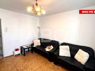 Apartament 3 camere decomandat 55mpu + balcon zona Strand Sibiu