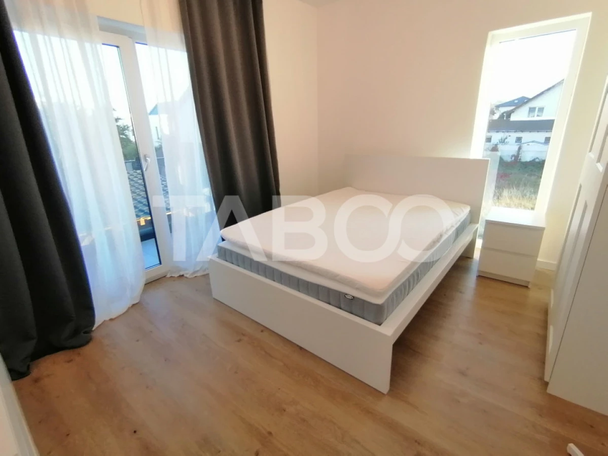 Casa moderna de inchiriat mobilata utilata cu garaj si curte Selimbar - 9