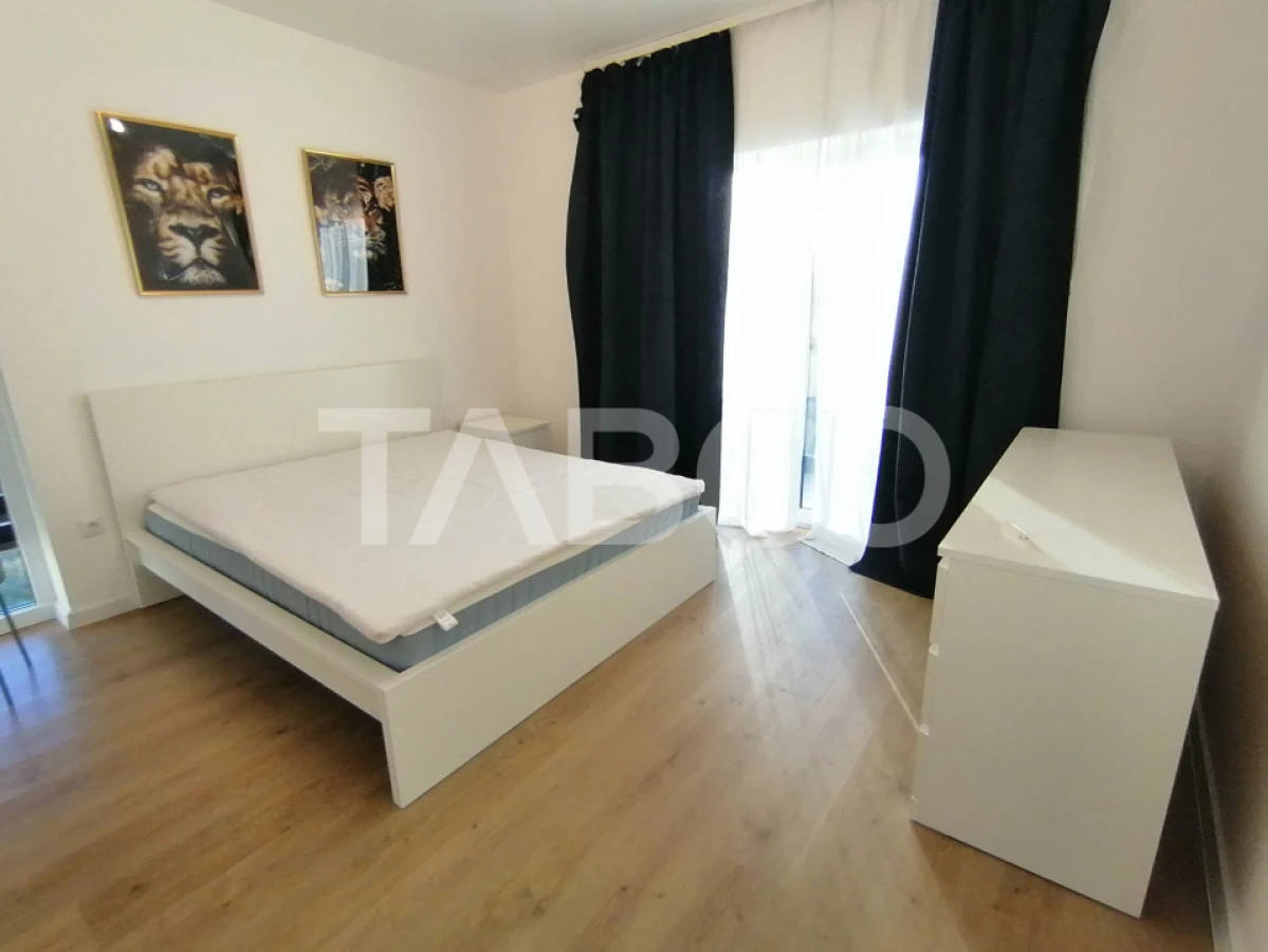 Casa moderna de inchiriat mobilata utilata cu garaj si curte Selimbar - 8