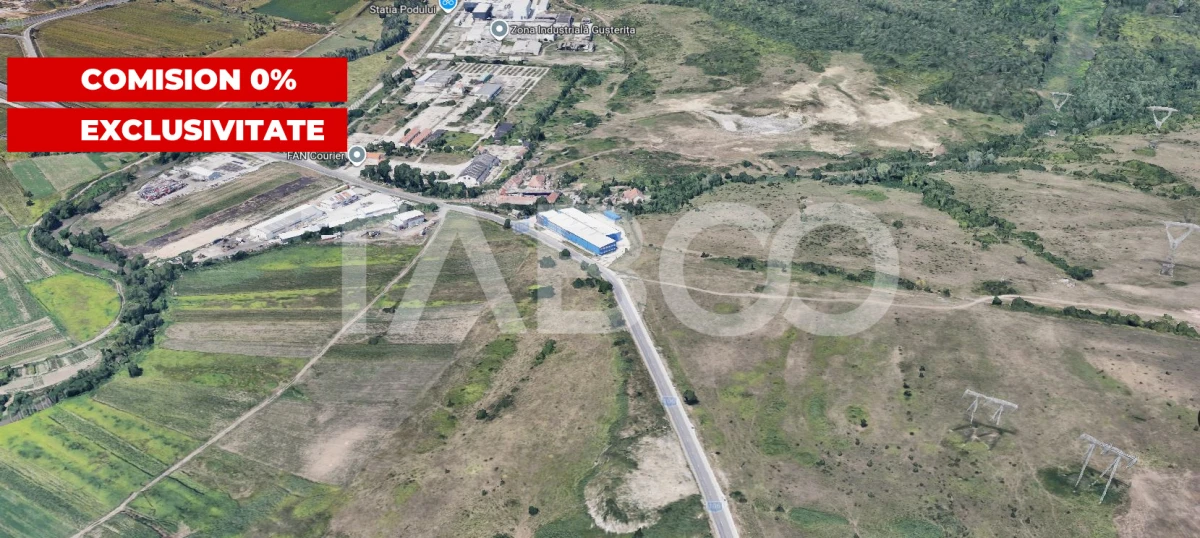 Teren intravilan 401 m cu un front stradal de 16m zona Broscarie Sibiu - 1