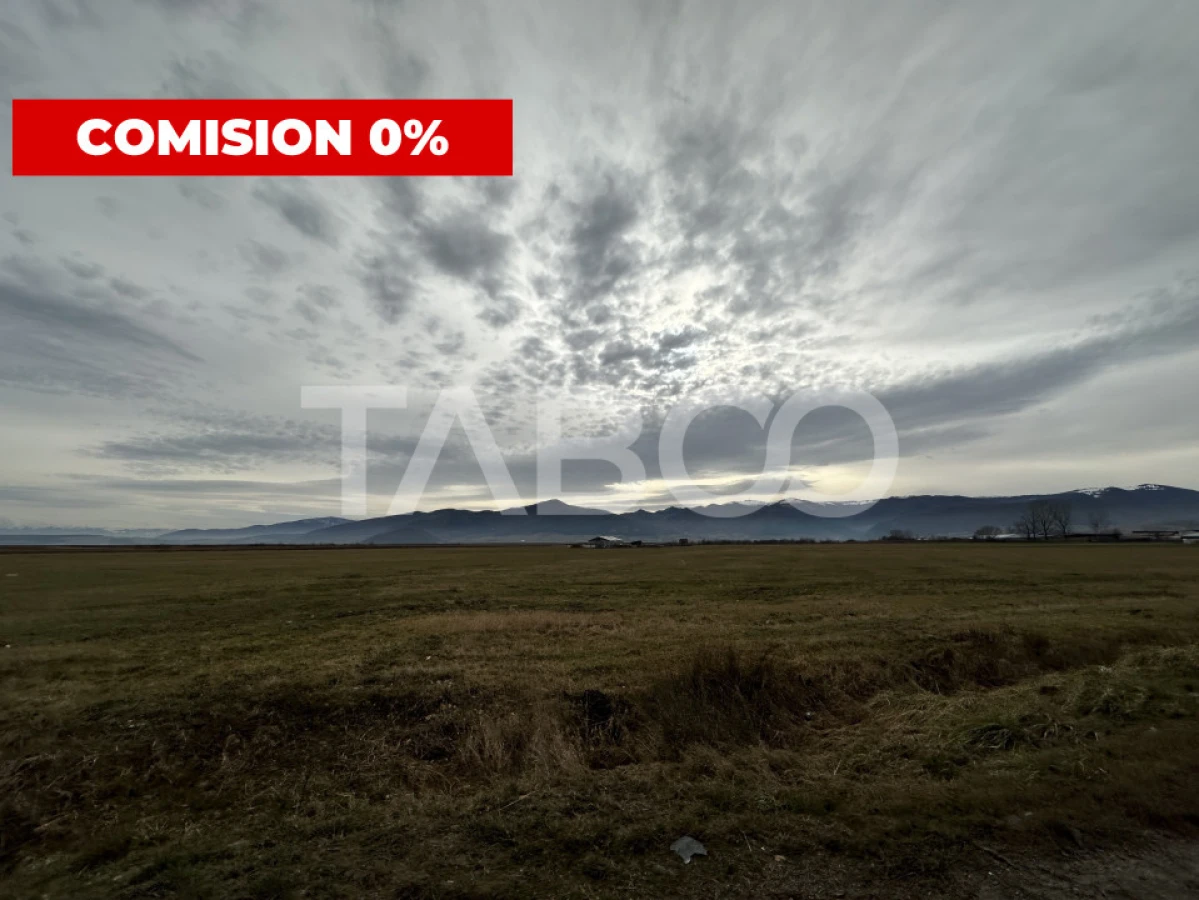 Teren extravilan 4900 mp de vanzare zona Calea Surii Mici Sibiu - 1