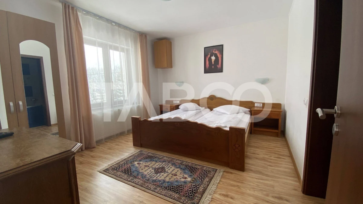 Pensiune de vanzare 10 camere 10 bai 343 mp utili Paltinis Sibiu - 3