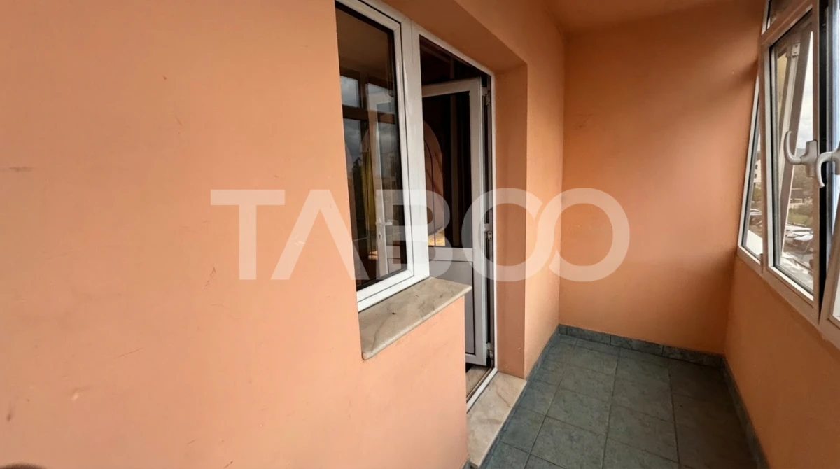 Apartament spatios cu 4 camere mobilat utilat 80mpu Turnisor Sibiu - 8