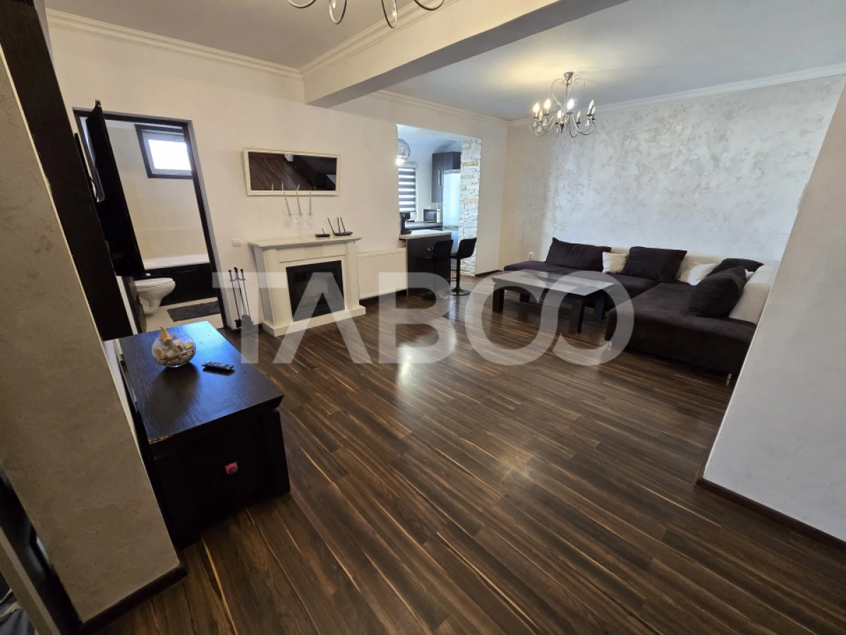 Apartament decomandat de vanzare cu 3 camere mobilat in Turnisor Sibiu - 6