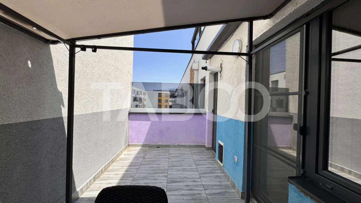 Apartament cu 3 camere de vanzare 80mp mobilat utilat terasa Turnisor - 10