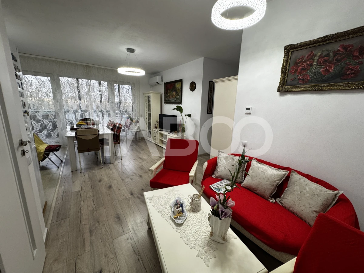 Apartament cu gradina 63 mp 3 camere 2 parcari si boxa Turnisor Sibiu - 4