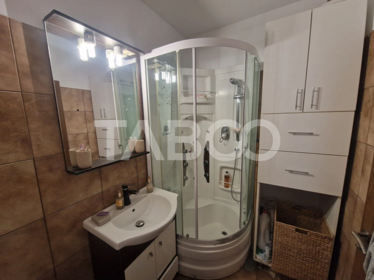 Apartament intabulat la mansarda 3 camere 65 mp balcon Turnisor - 7