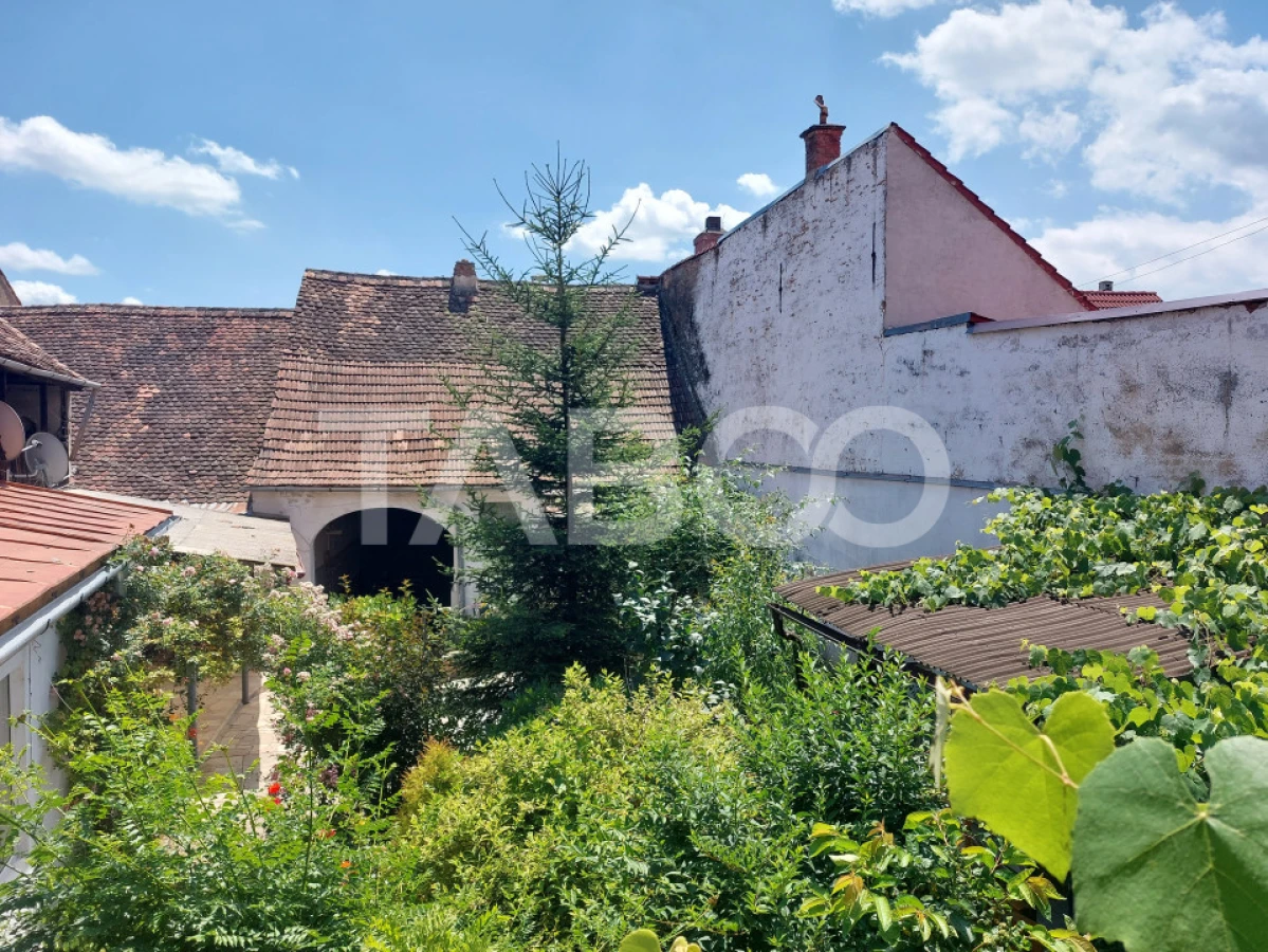 Casa 214 mp utili singur in curte 800 mp teren zona centrala Cisnadie - 2